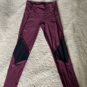 Purple size small Under Armour compression leggings